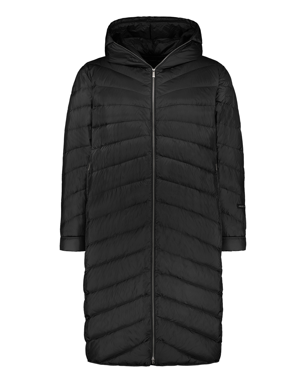 Säde lätt dunjacka plus size charcoal black - Joutsen Sweden - Charcoal Black