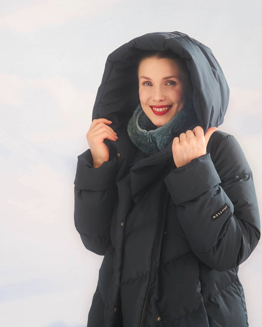 Aino dunjacka svart onyx