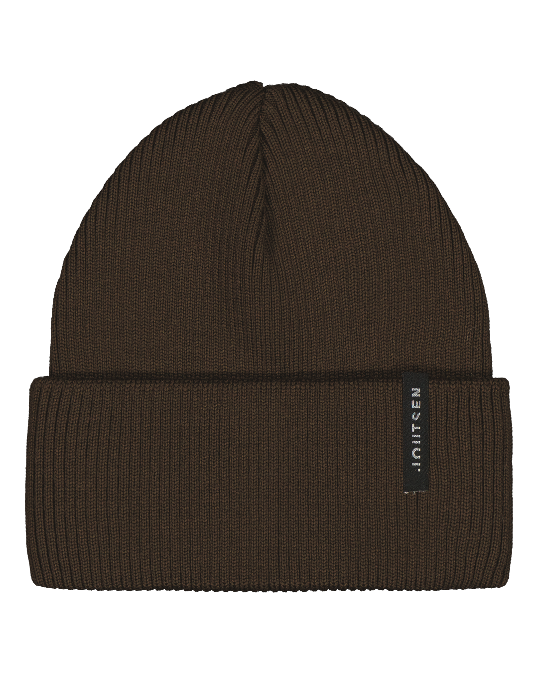 Naali mössa i merinoull choklad