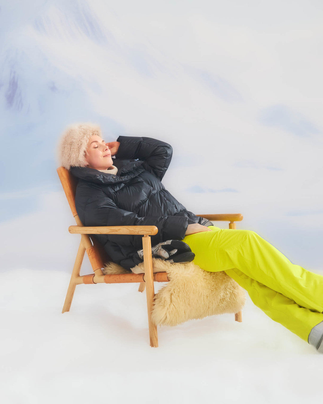 Hildur dunjacka kolsvart