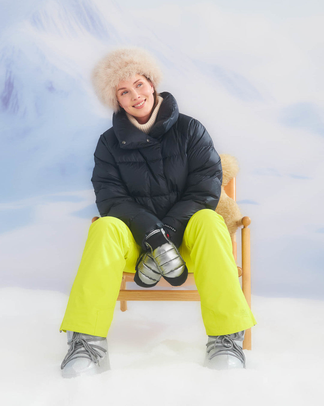 Hildur dunjacka kolsvart