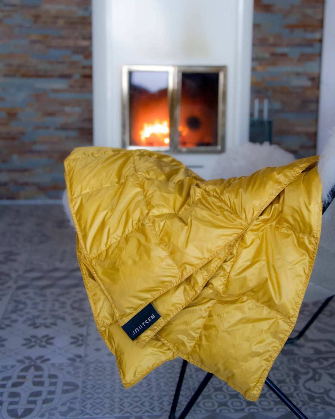 Kulkuri dunpläd mango