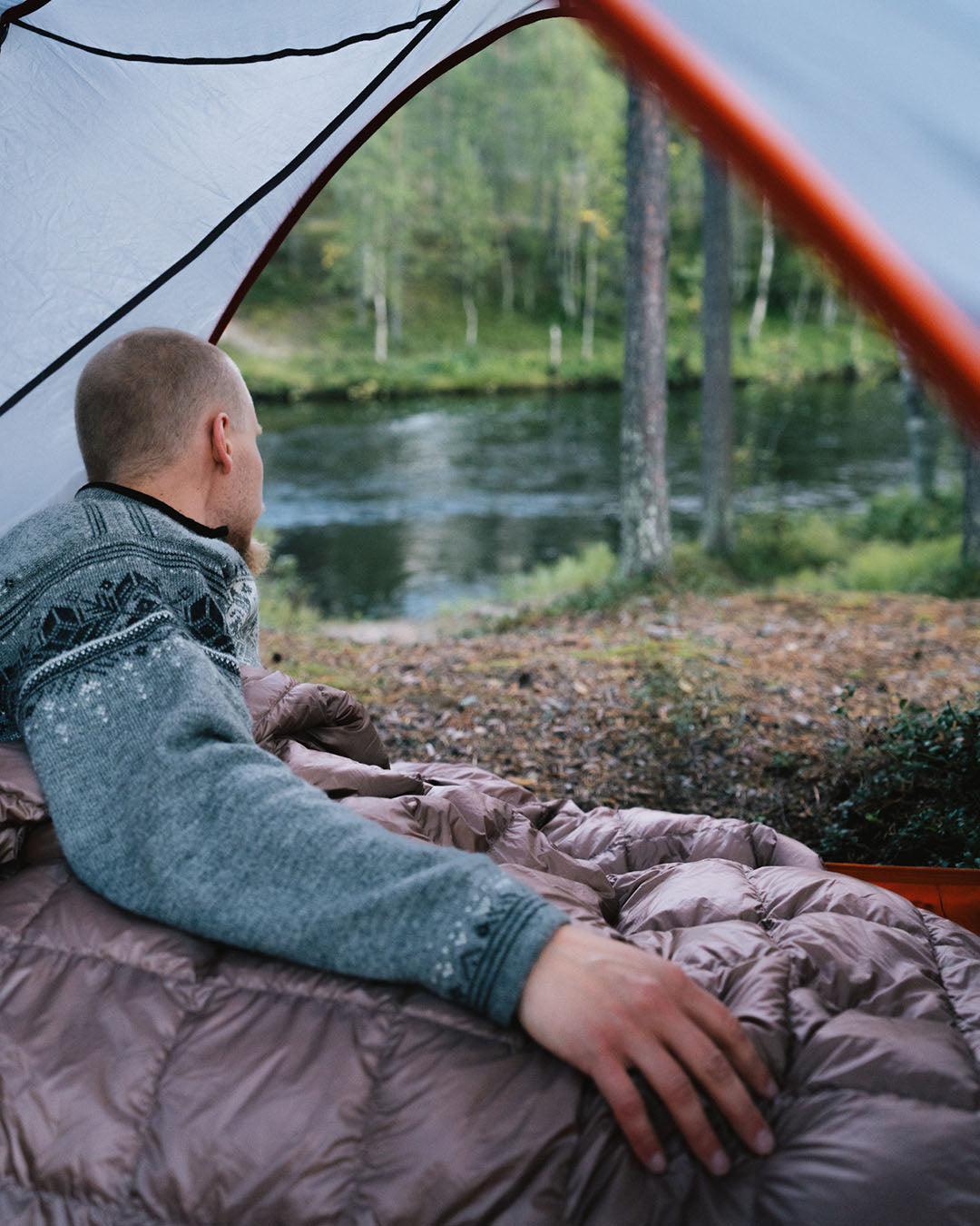 Kulkuri dunpläd grå