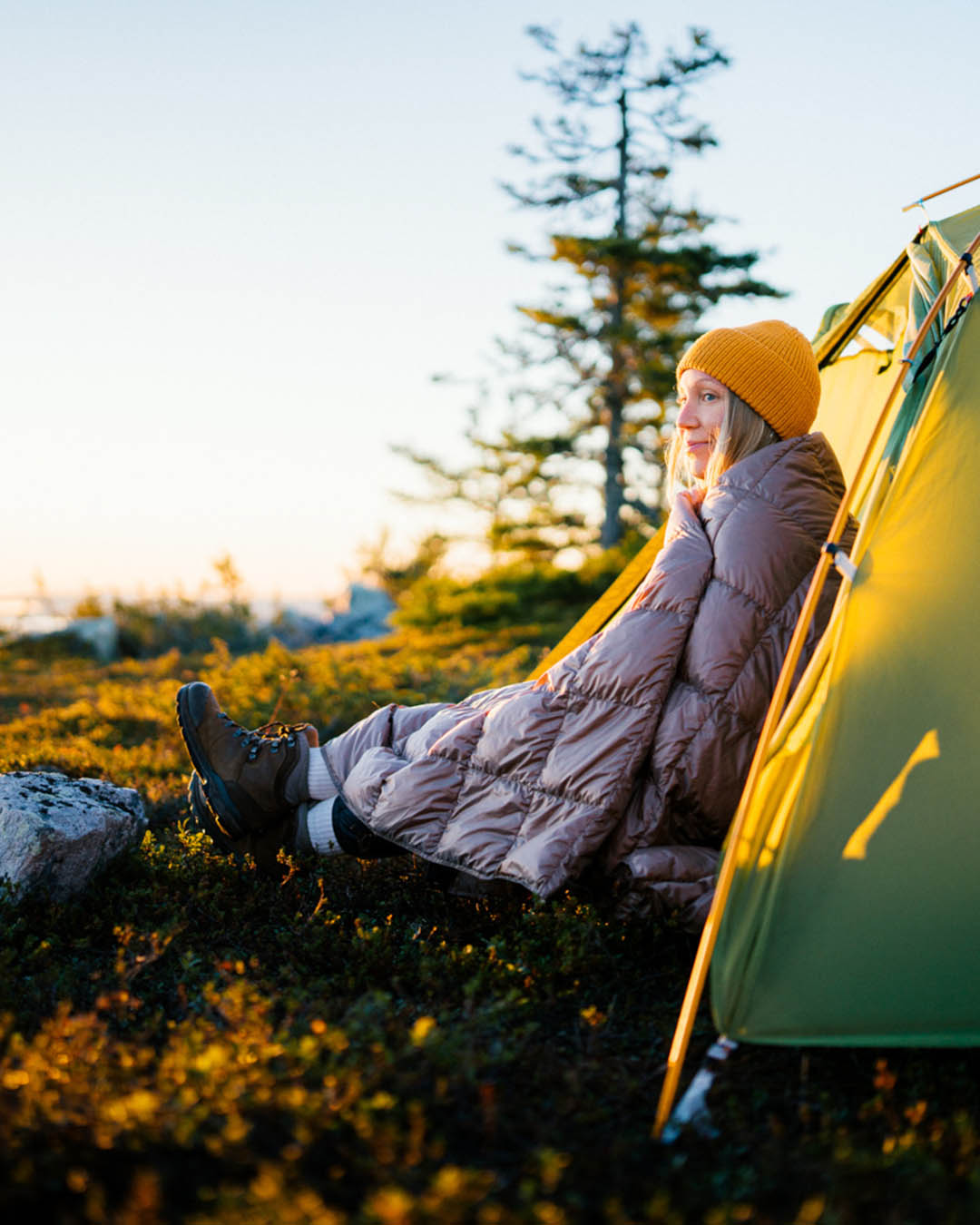 Kulkuri dunpläd grå