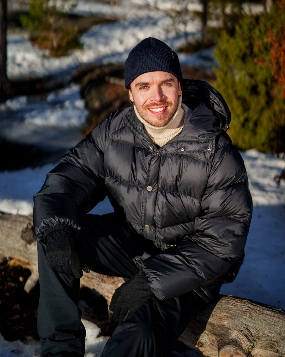 Tauko dunjacka av återvunnet tyg - Joutsen Sweden -