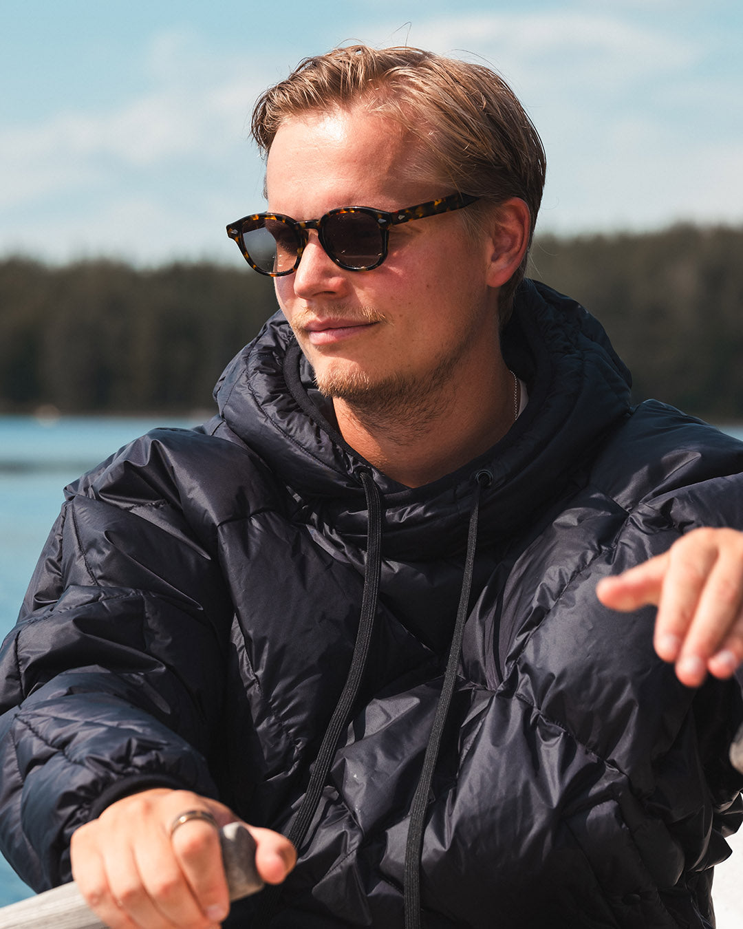 Velho dunanorak svart