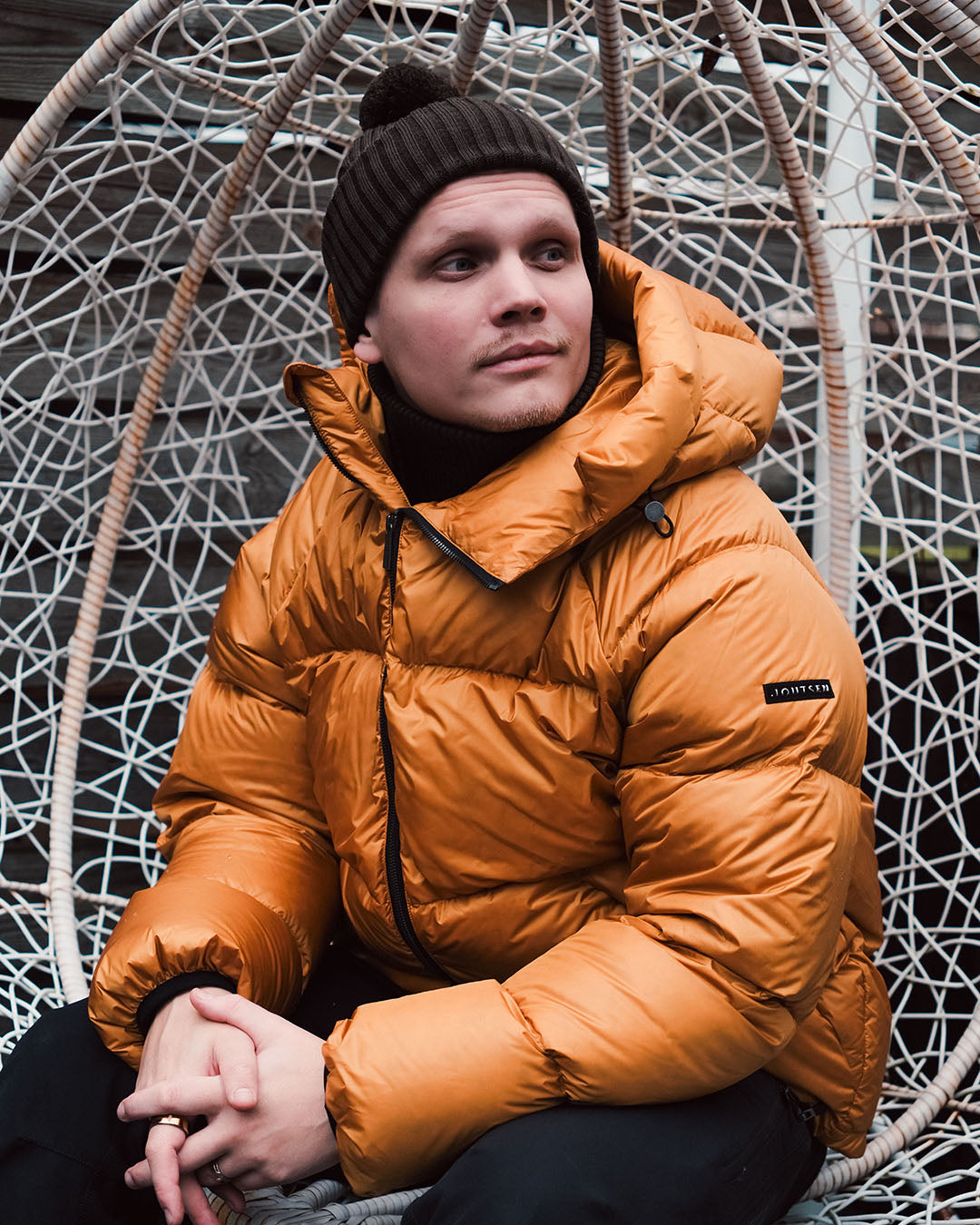 Huurre dunjacka bärnsten