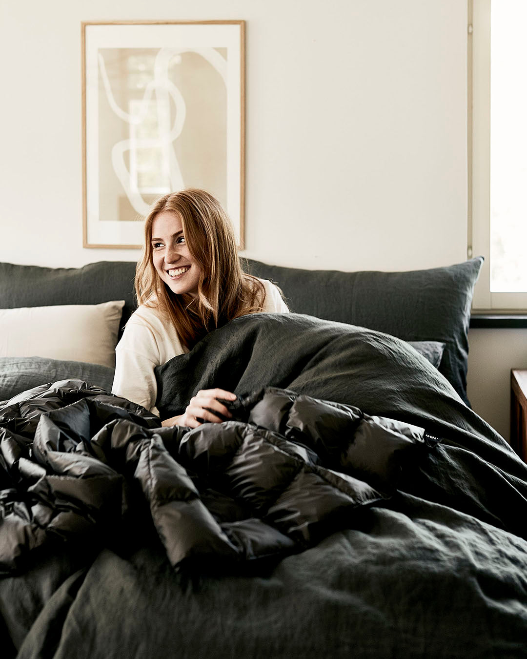 Kulkuri dunpläd antracit