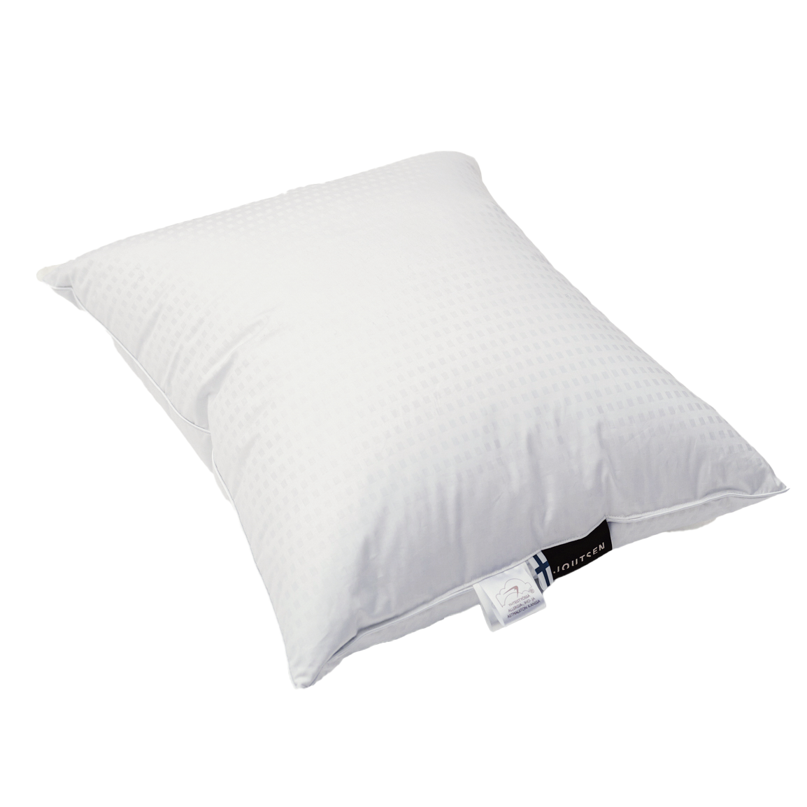 Untuvikko - medelmjuk och medelhög dunkudde - Joutsen Sweden - vit