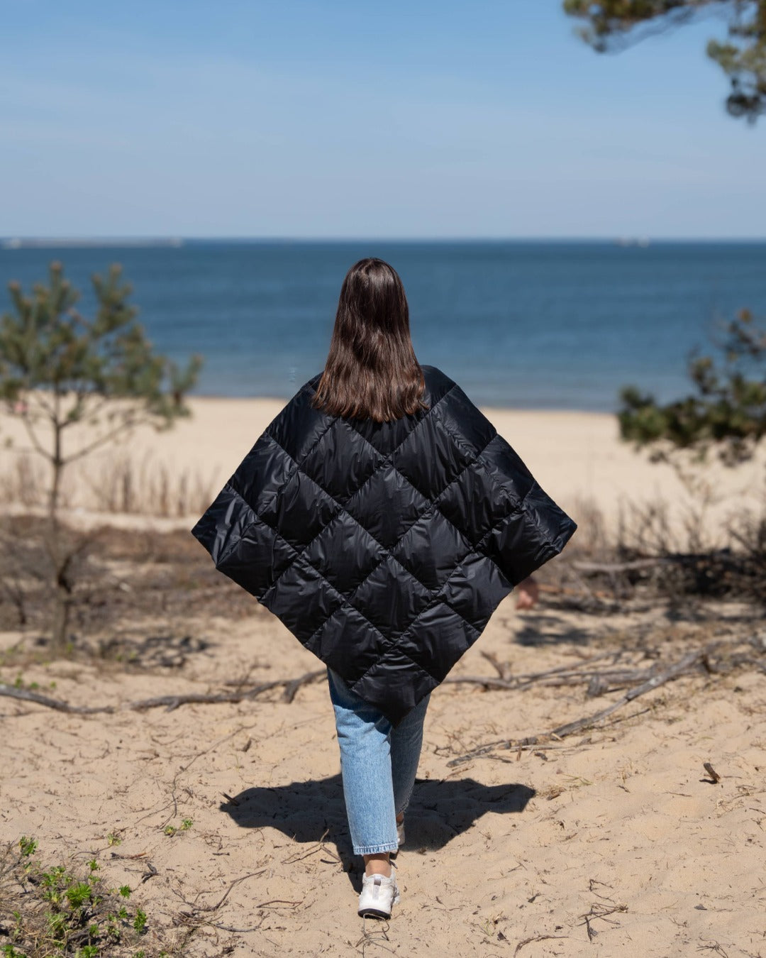 Otava dunponcho kolsvart