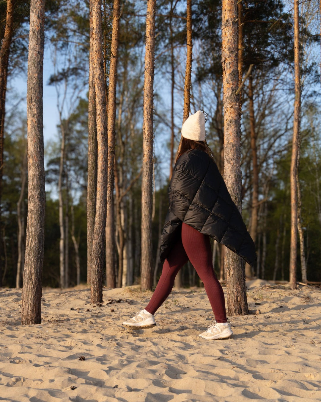 Otava dunponcho kolsvart
