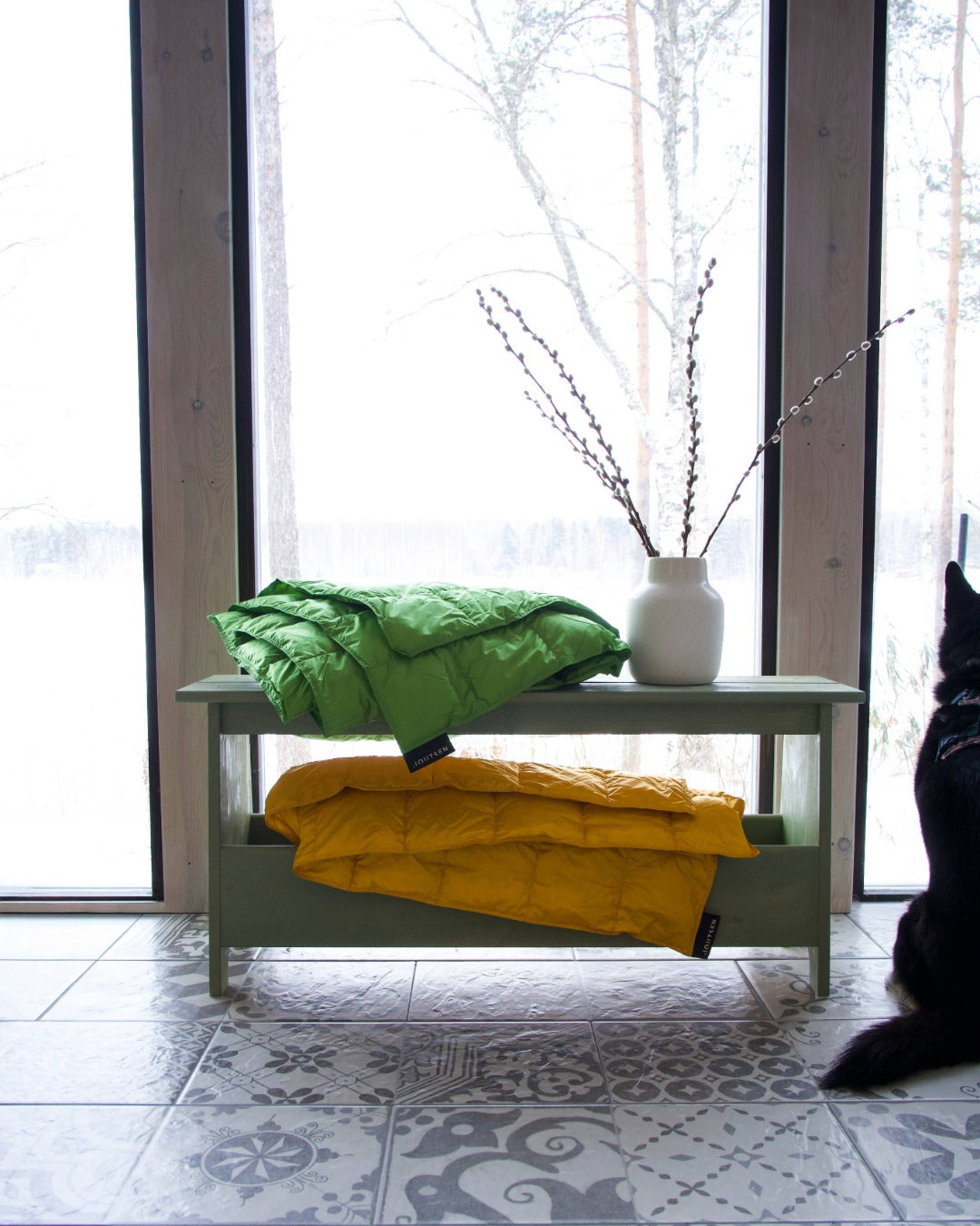 Kulkuri dunpläd kiwi