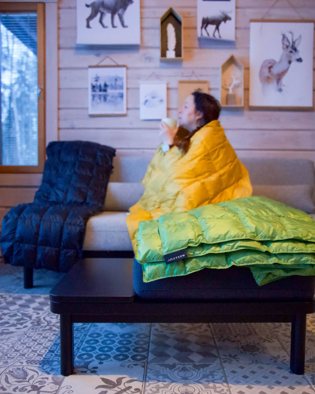 Kulkuri dunpläd mango