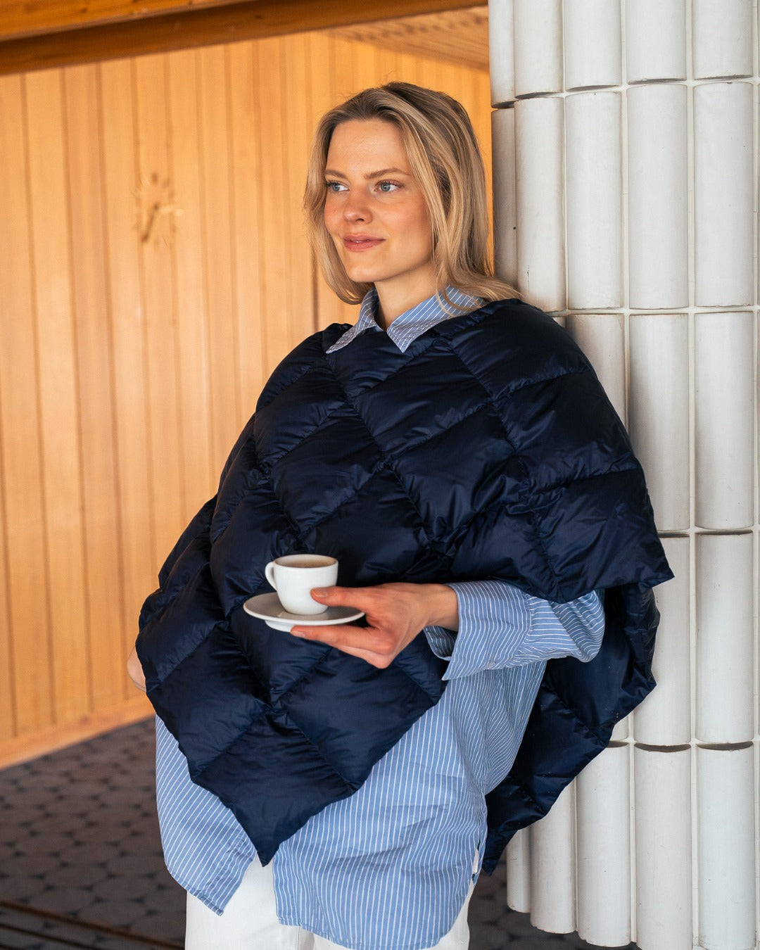 Unelma dunponcho honungsbär