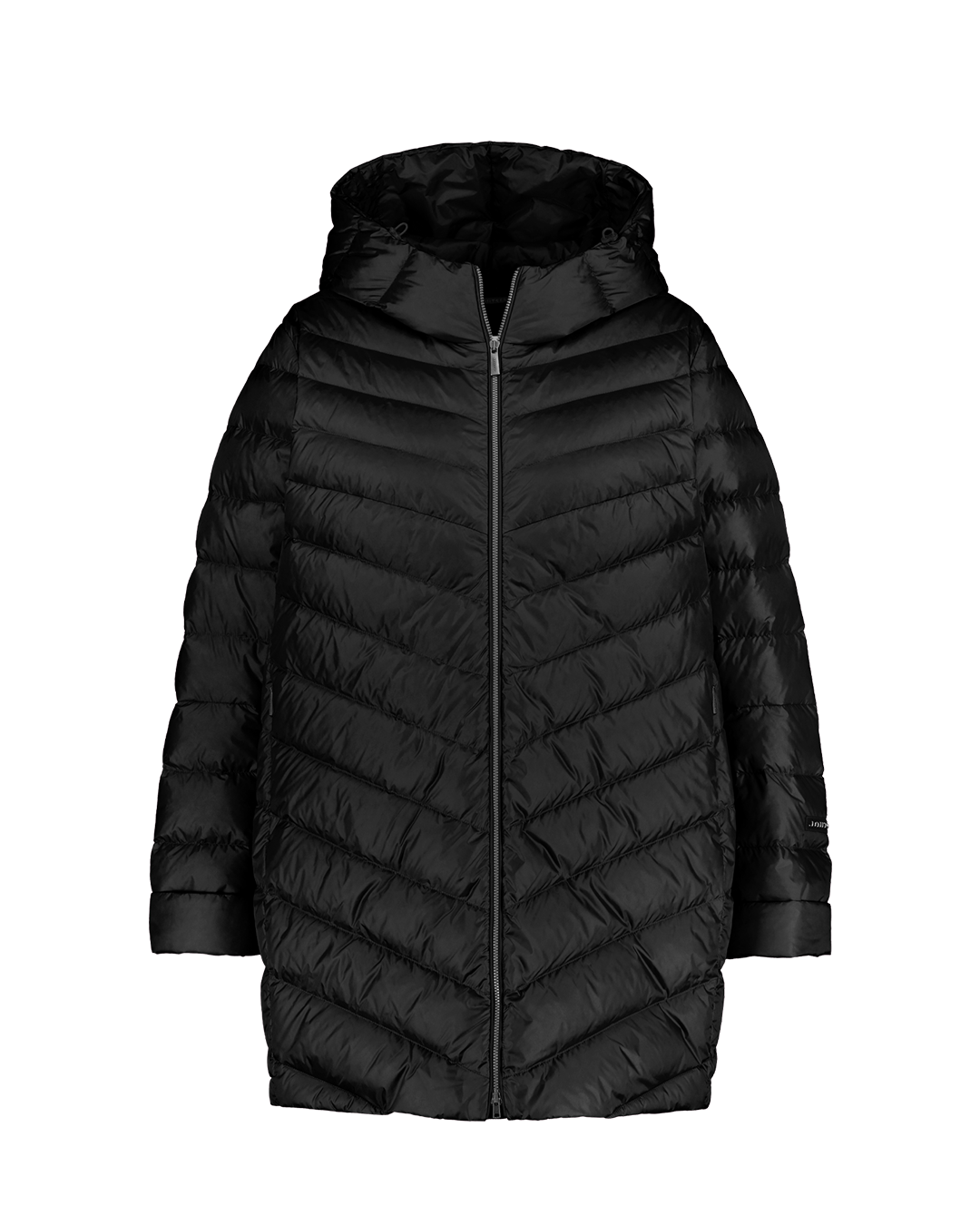 Jasmin plus stil lätt dunjacka charcoal black - Joutsen Sweden - Charcoal Black