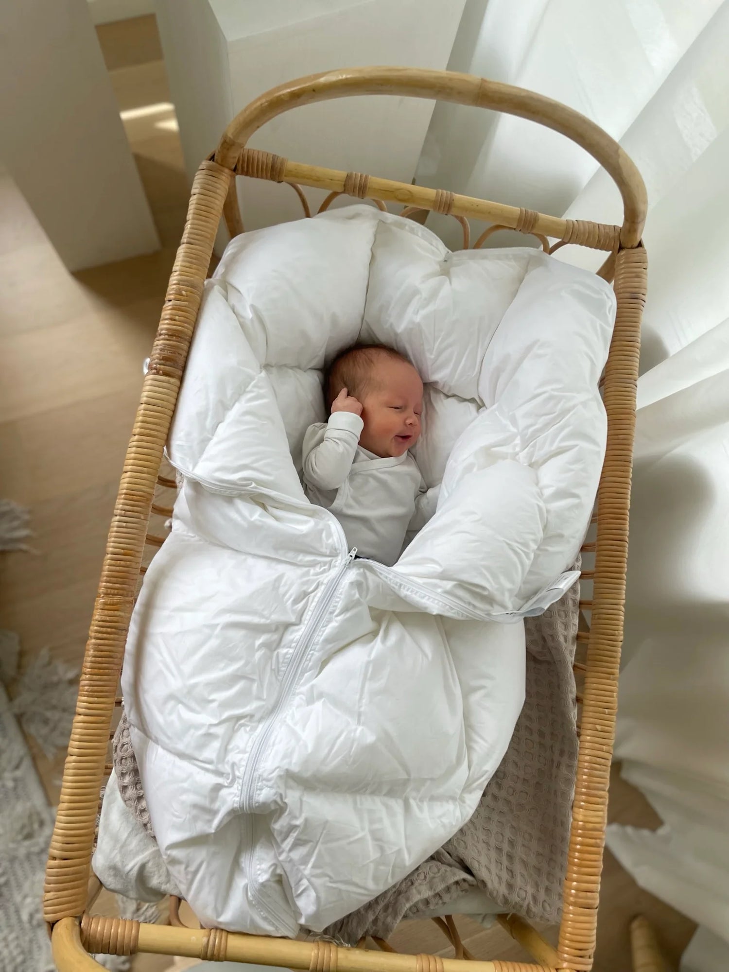 Baby åkpåse dun - Joutsen Sweden - 