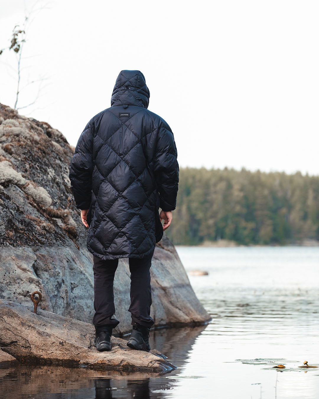 Velho dunanorak svart