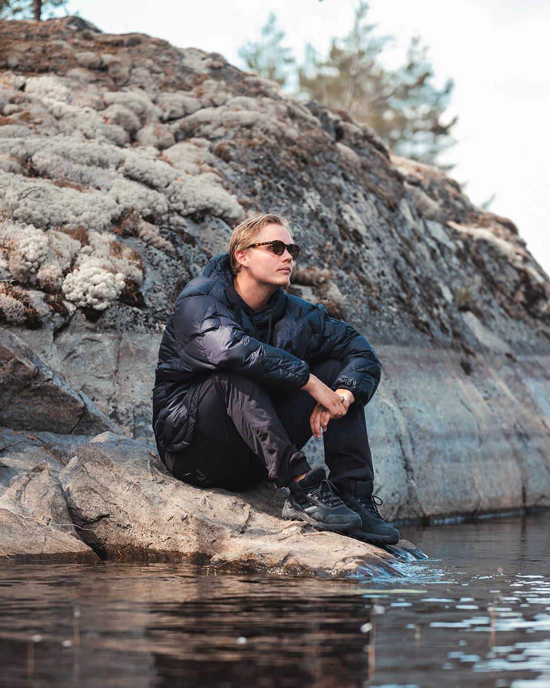 Velho dunanorak svart